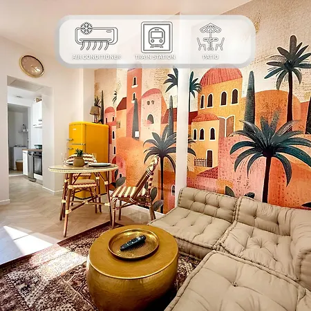Oasis Marocaine Avec Terrasse Privee 兰斯